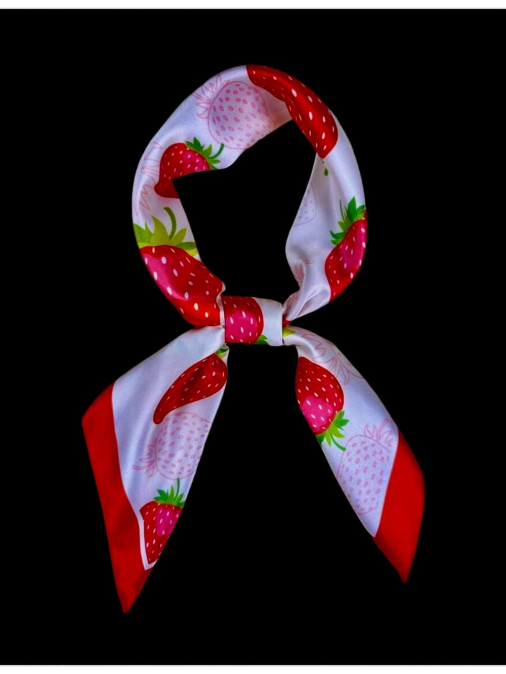 Strawberry Print Scarf